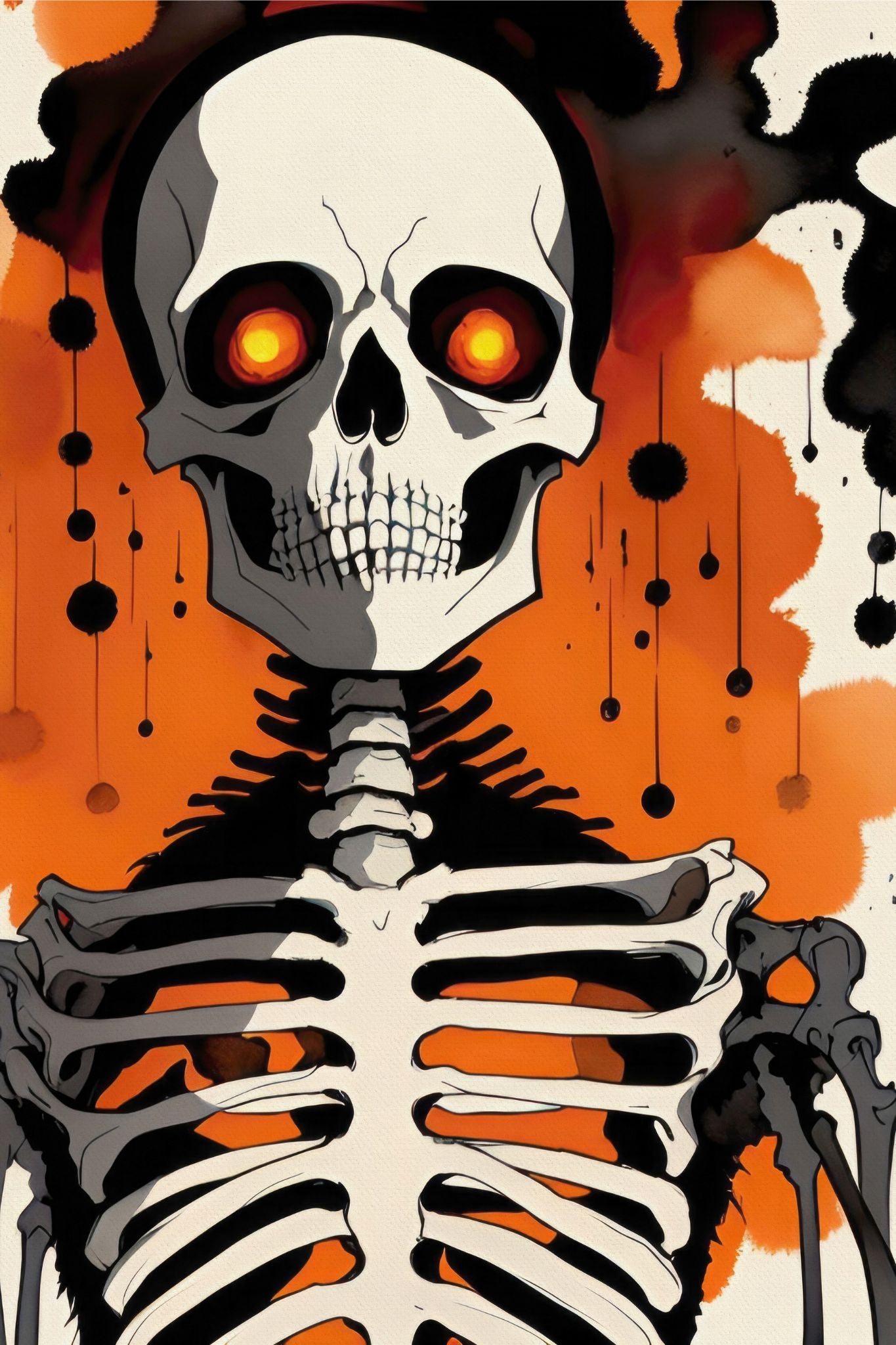 Gjør Halloween-feiringen ekstra spesiell med Creepy &amp; Cool Halloween-kortene – en 10-pakning med unike og skremmende kort i størrelsen 10x15 cm