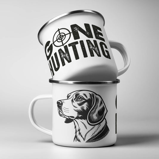 Jaktkrus No12 viser en beagle – en favoritt blant småviltjegere. 