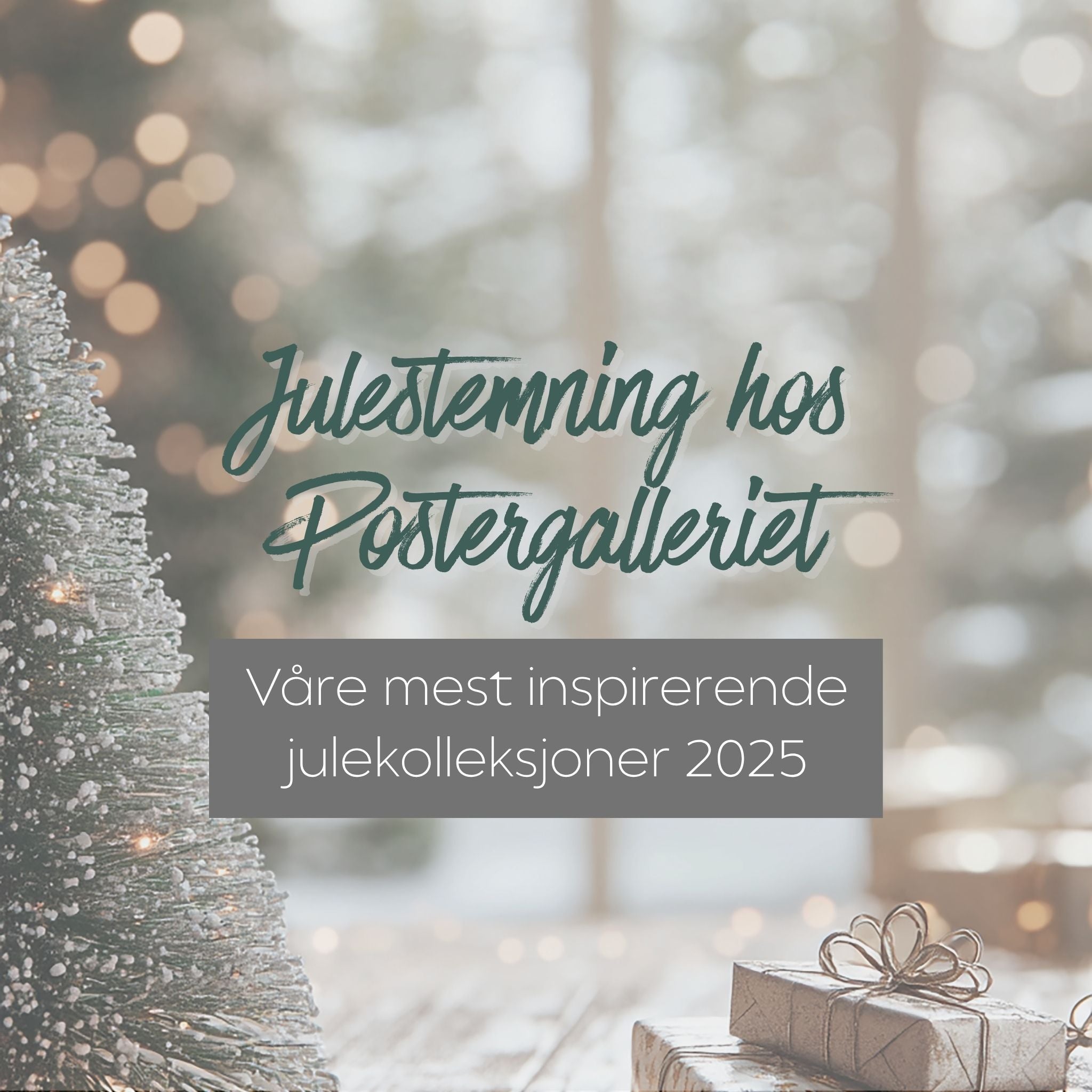 Julestemning hos Postergalleriet - nye julekolleksjoner