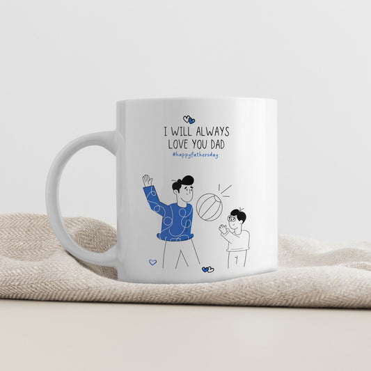 Et nydelig krus med enkle linjer og dypt budskap.
Et uttrykk for kjærlighet og takknemlighet – hver slurk en liten påminnelse om hvor mye pappa betyr.