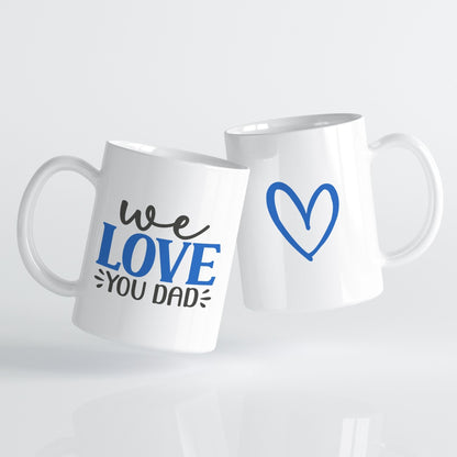 Et varmt og inkluderende krus som samler familiens stemmer i ett budskap.
Passer perfekt som gave fra barna, eller som en hyggelig hilsen til verdens beste pappa.