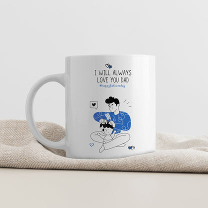 Et hjertevarmt krus som fanger de små, fine øyeblikkene i hverdagen.
Perfekt til morgenkaffen og som en påminnelse om at kjærlighet vises i det enkle.