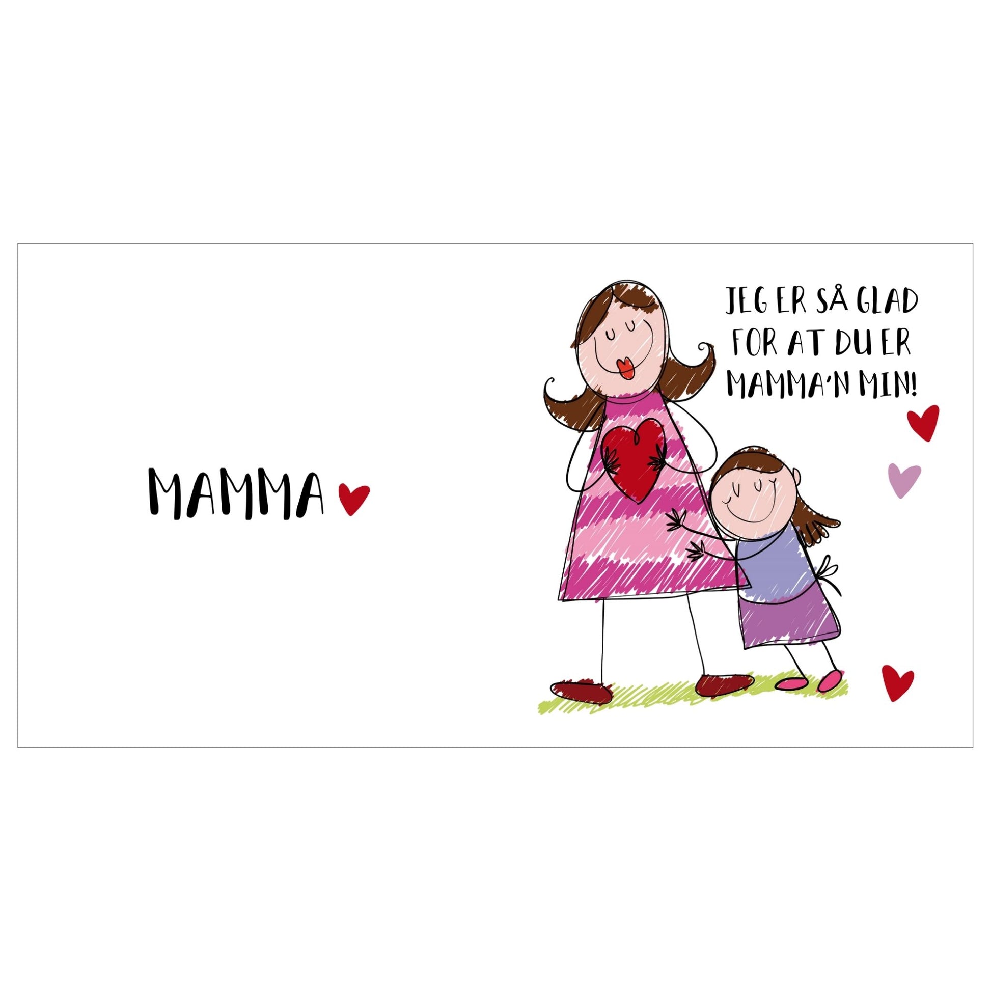 "Jeg er så glad for at du er mamma’n min" Krus i Keramikk – En Gave Full av Kjærlighet fra datter!