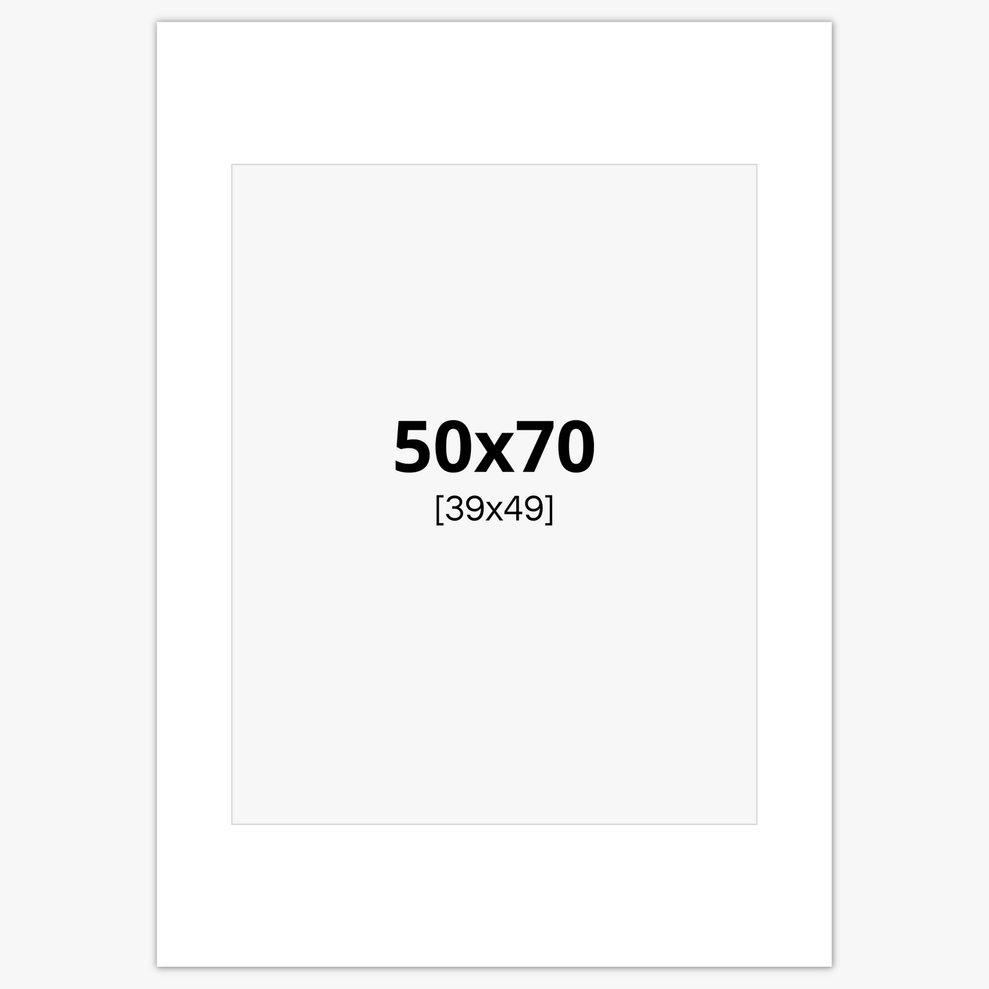 Passer til ramme 50x70 cm. / Bildestørrelse 40x50 cm.