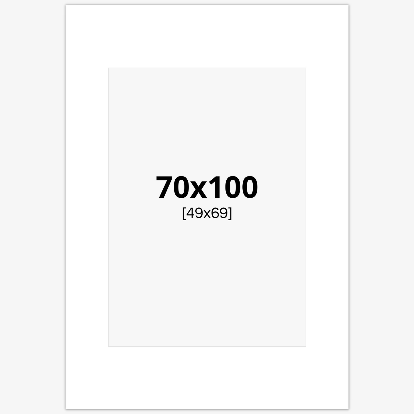 Passer til ramme 70x100 cm. / Bildestørrelse 50x70 cm.