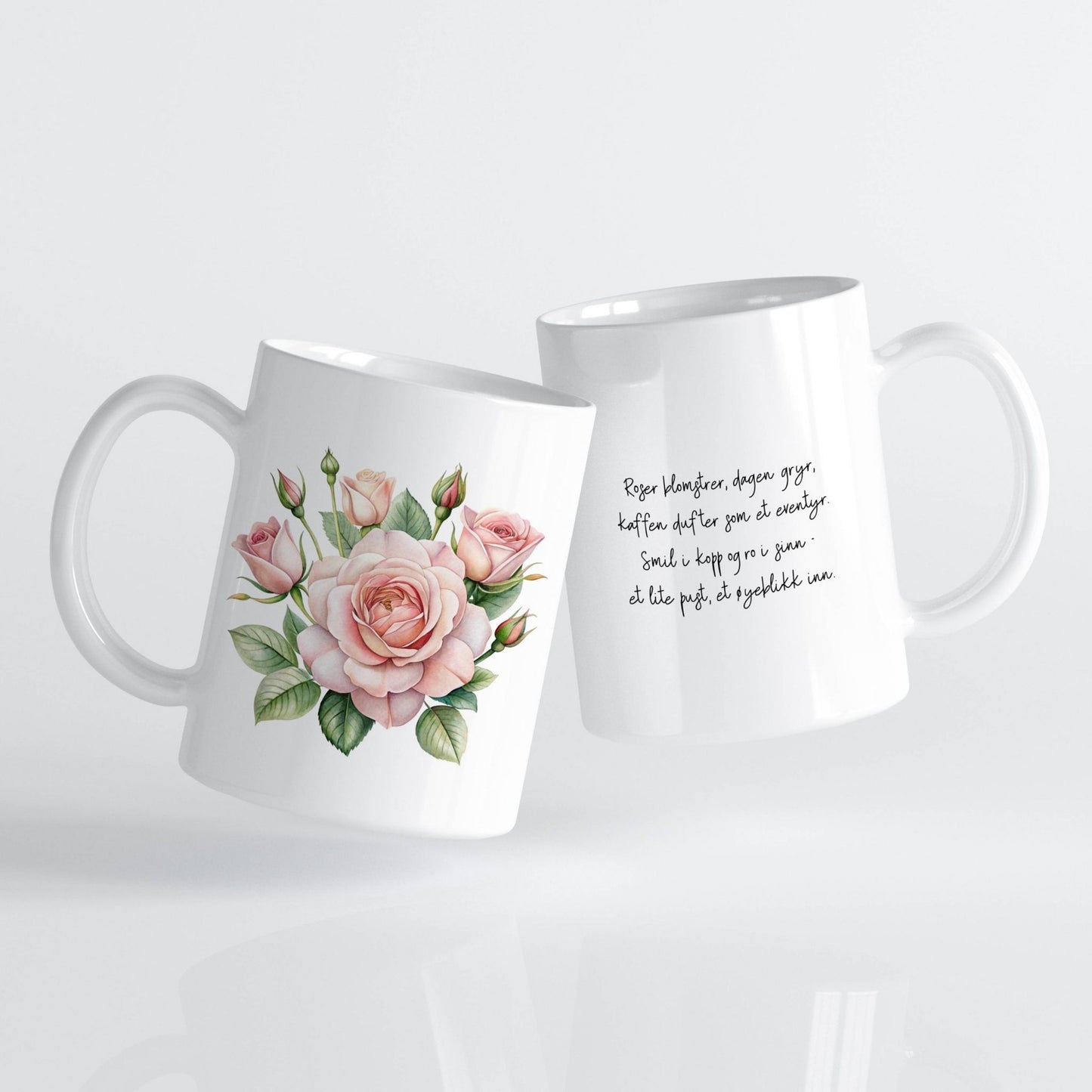 Sommerkrus ROSE No3 presenterer en pastellfarget rose med lysegrønne toner og myk rosa kjerne. Et dempet og elegant krus med et malerisk uttrykk – perfekt for deg som liker det sarte og sofistikerte.