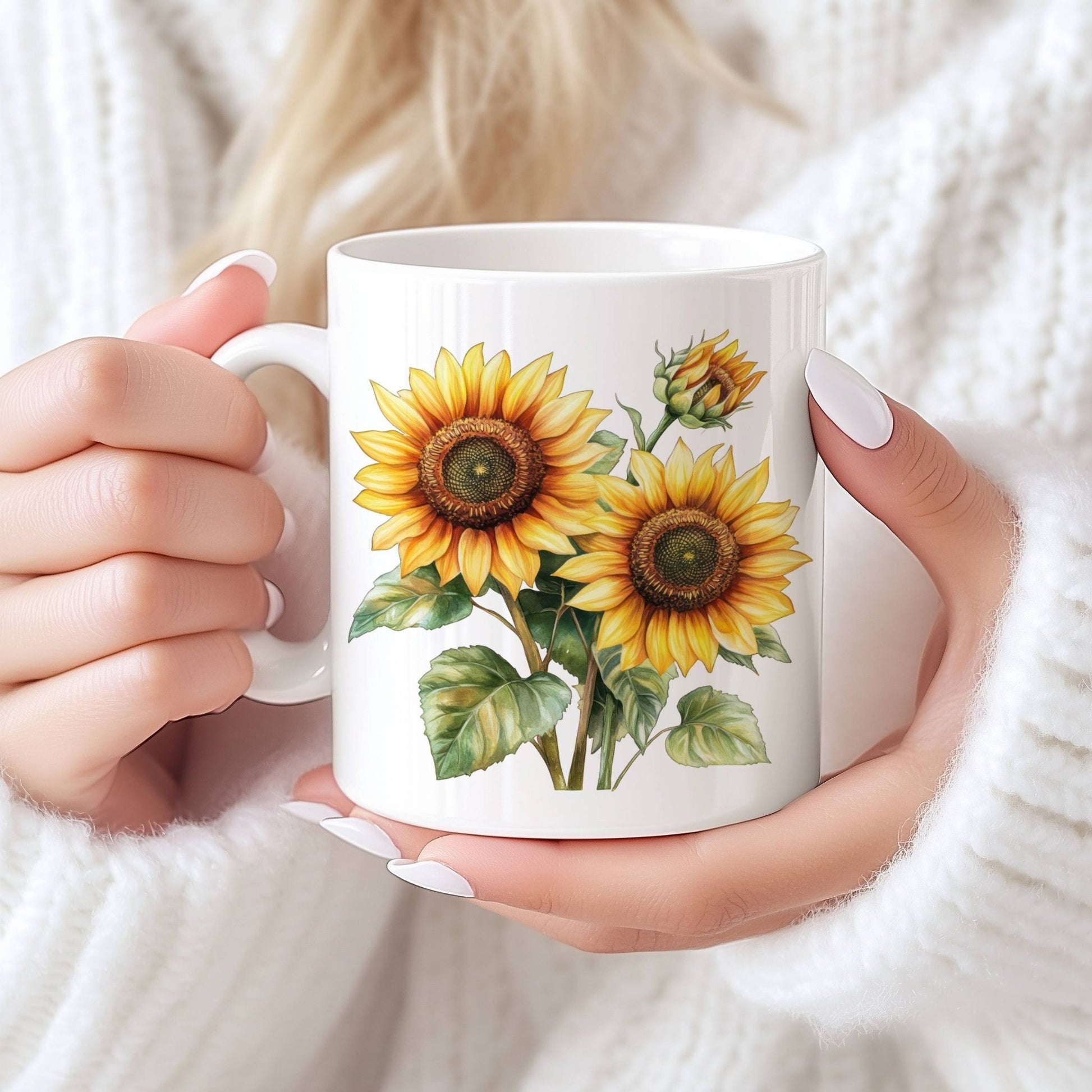 Sommerkrus SOLSIKKE No2 viser to blomstrende solsikker og en knopp, som sammen gir kruset et levende og balansert uttrykk. Perfekt for den som liker å hente energi fra naturens klare farger og rytme.
