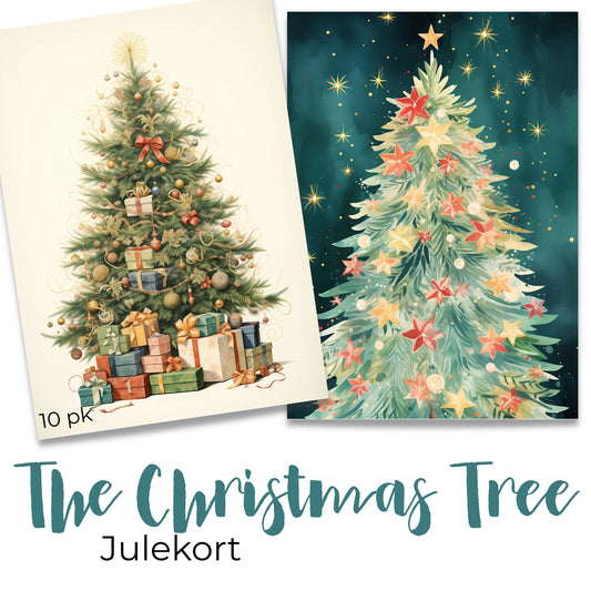Gi julehilsenen et kunstnerisk preg med The Christmas Tree Collection – Julekortsett