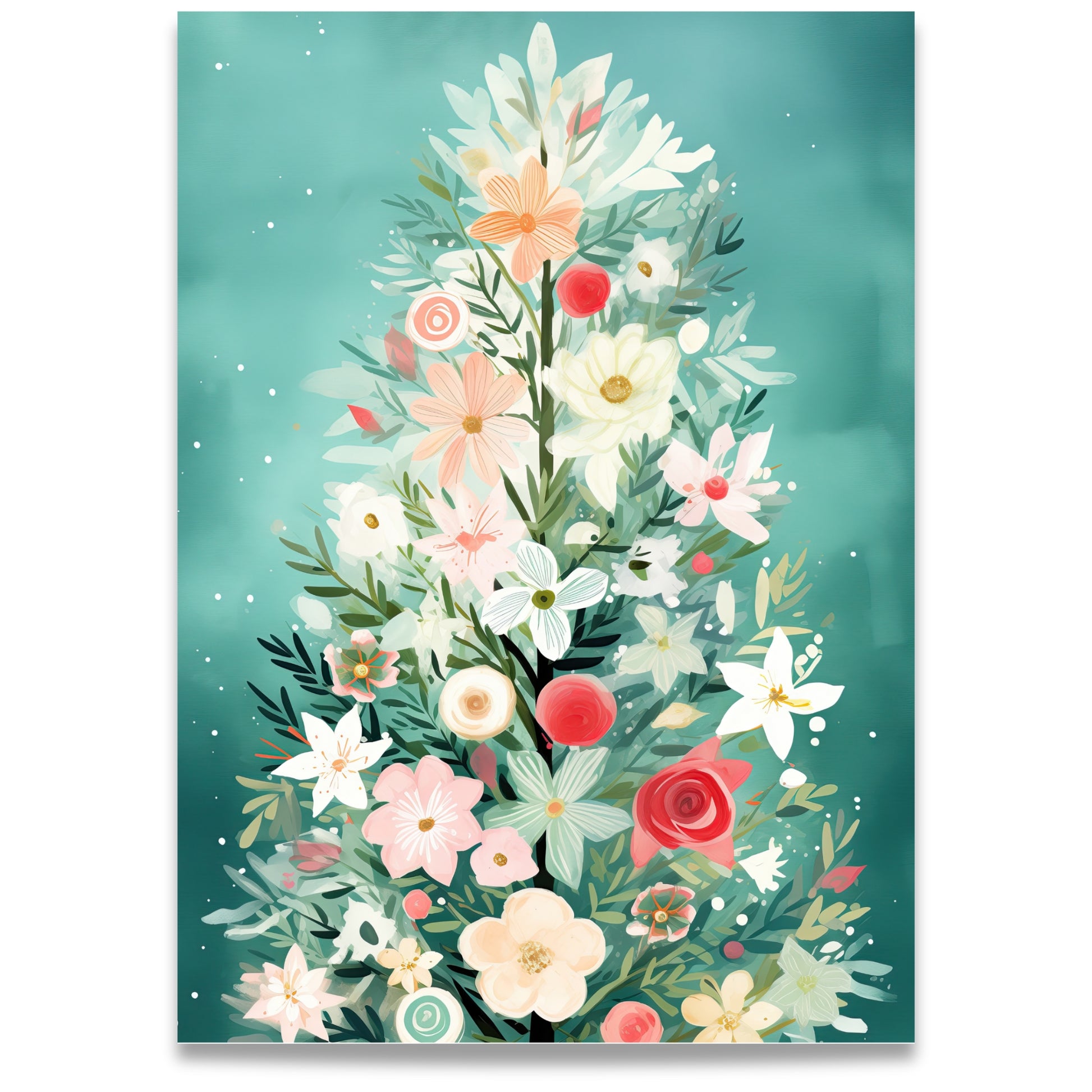 Gi julehilsenen et kunstnerisk preg med The Christmas Tree Collection – Julekortsett