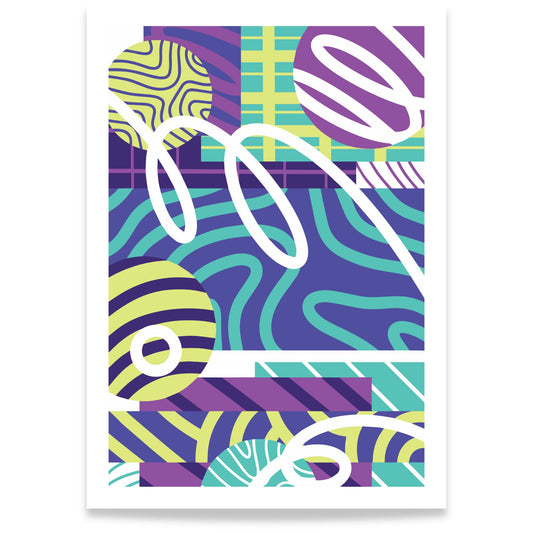 color-rhythm-abstrakt-plakat-modern-graphic-energy-collection 50x70