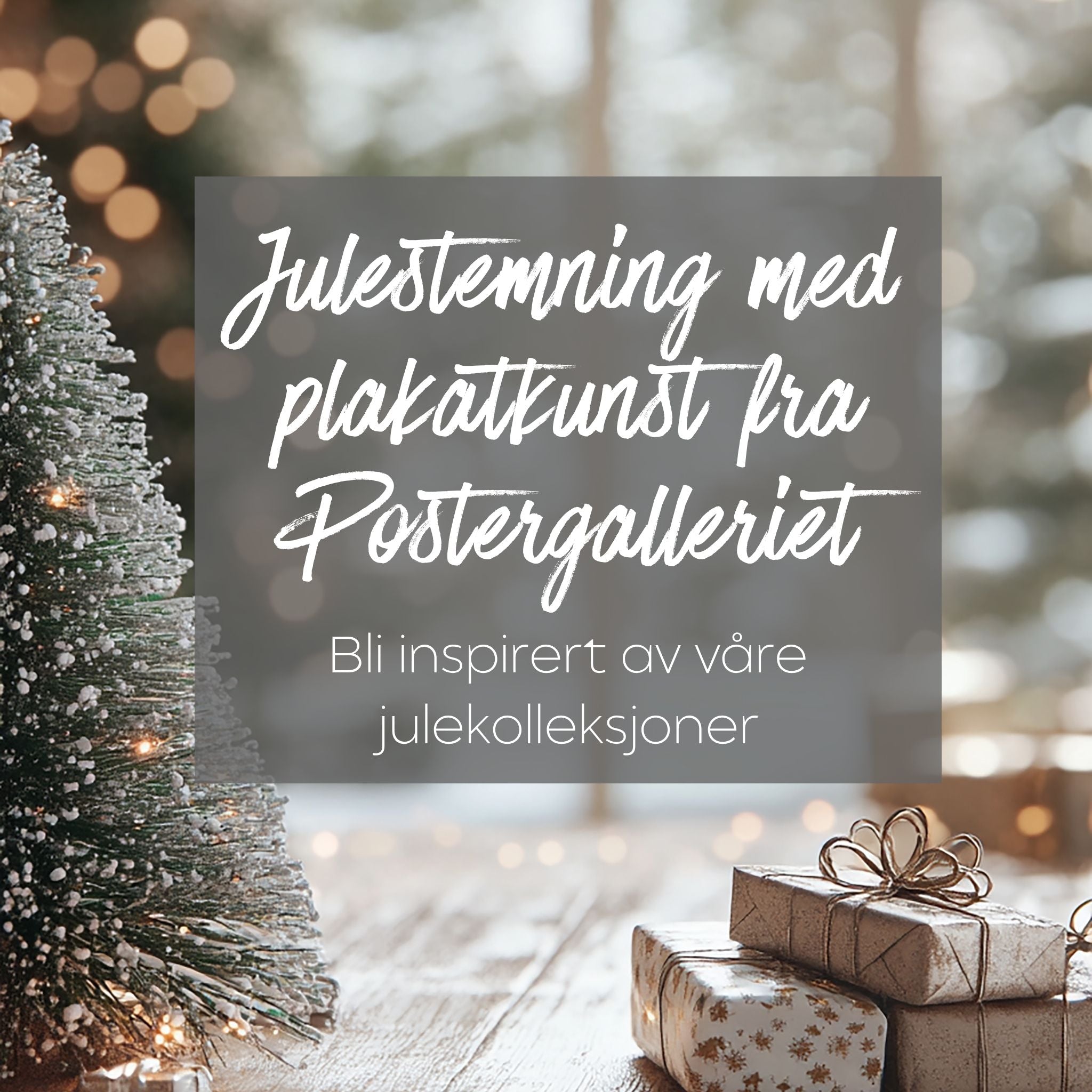 Julestemning hos Postergalleriet - nye julekolleksjoner