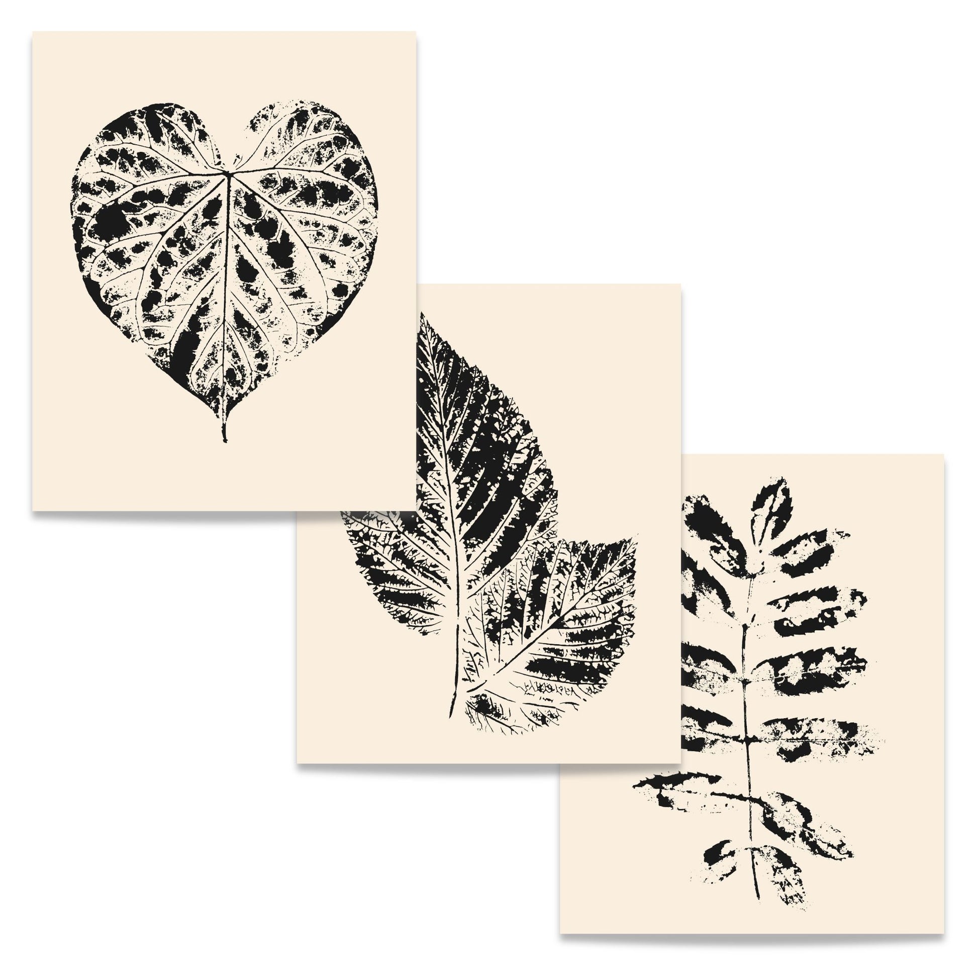 Nordic Botanical Trio – tre botaniske plakater og lerret med 20 % rabatt ved kjøp av komplett trio. Format 40x50.