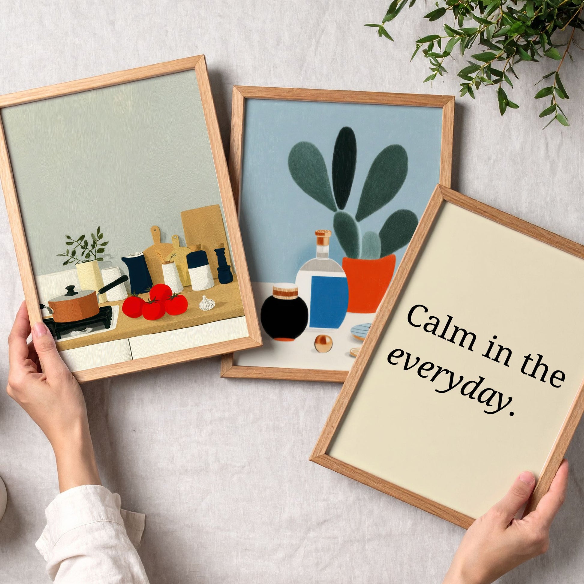 Still Life & Everyday Calm serie plakater.